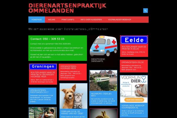 Surfarama theme site design template sample