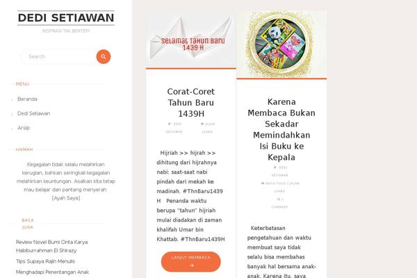 Verbosa theme site design template sample