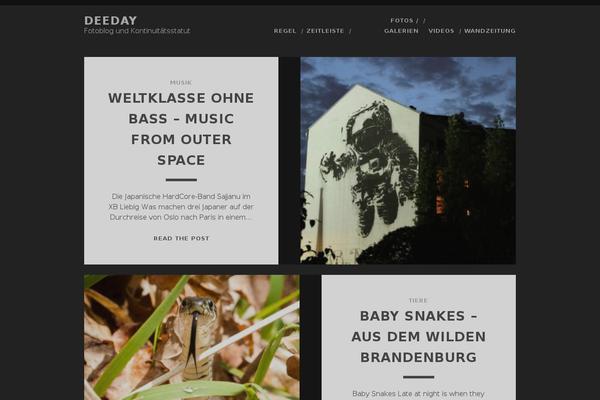 Tracks theme site design template sample