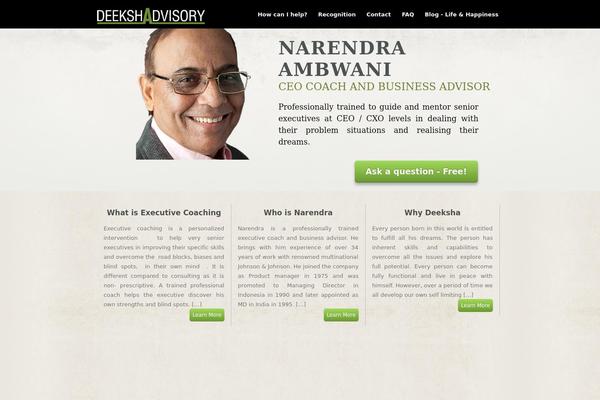 consultant theme site design template sample