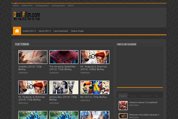 Sahifa theme site design template sample