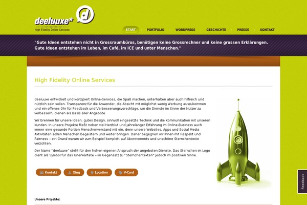 Site using Ajax-content-navigator plugin