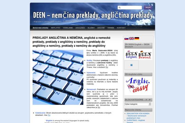 deen.sk site used Third Style
