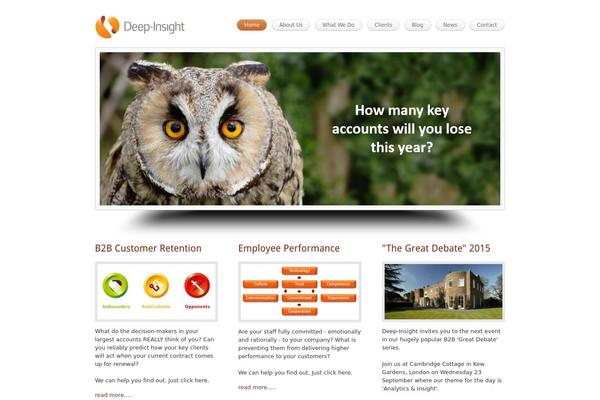 deep-insight.com site used Themianonresponsivetheme