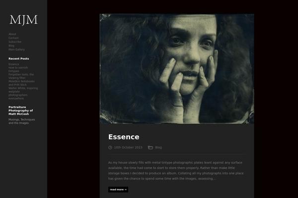 deep-perception.com site used Wpex-photopro