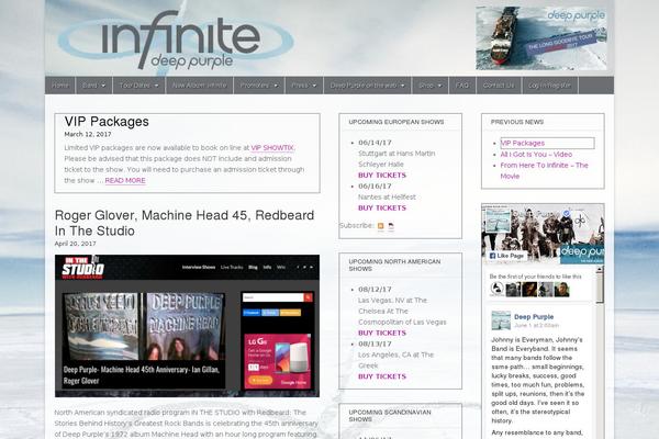 Site using Post-widget plugin