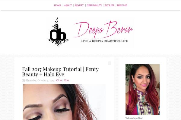 BuzzBlog theme site design template sample