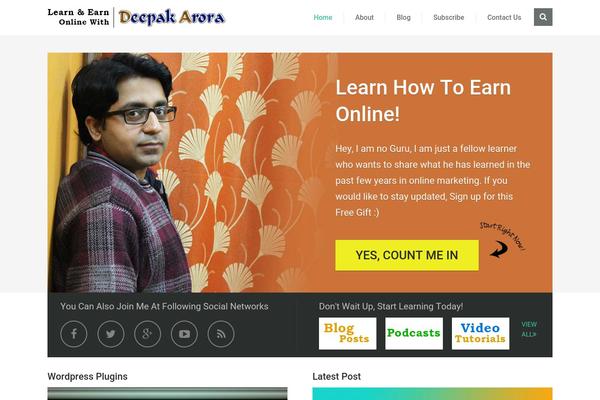 SteadyIncome theme site design template sample
