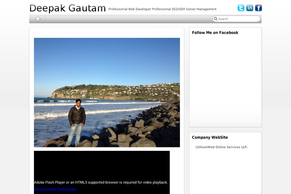 Iblogpro theme site design template sample