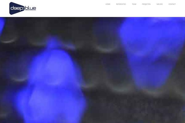 Visia theme site design template sample