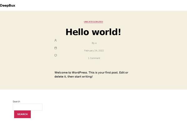 Twenty Twenty theme site design template sample