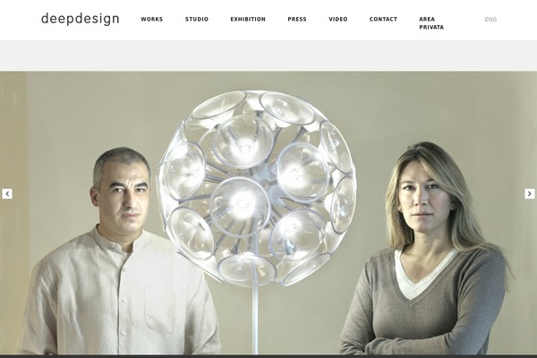 Deep-child theme site design template sample