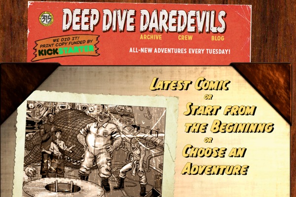 ComicPress theme site design template sample