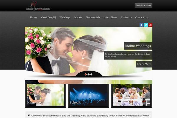 Anthem theme site design template sample