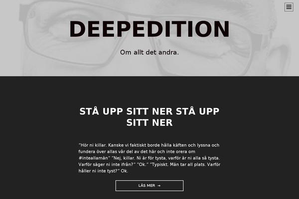 Intergalactic theme site design template sample