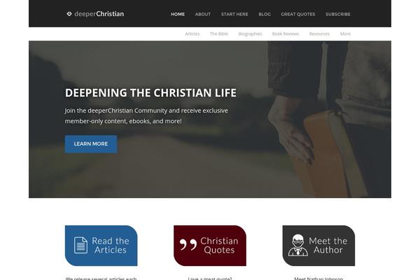 deeperchristian.com site used Rainmaker-pro