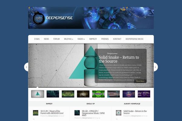 Aggregate theme site design template sample