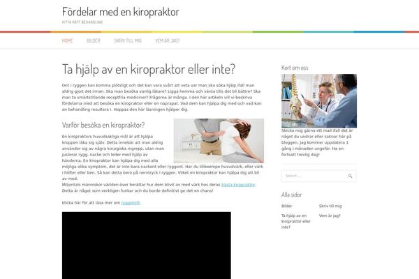 Patus theme site design template sample