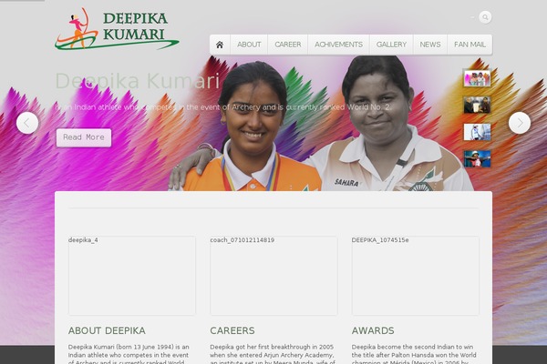 Duotive Fortune theme site design template sample