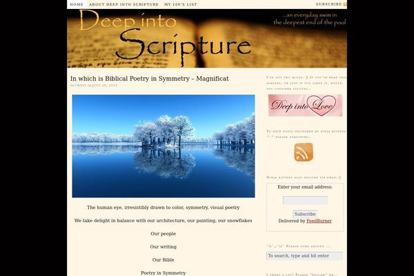 Thesis 1.8 theme site design template sample