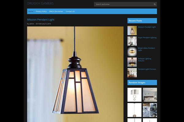 Galegale theme site design template sample