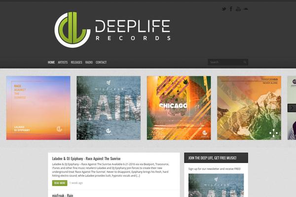 Replay theme site design template sample