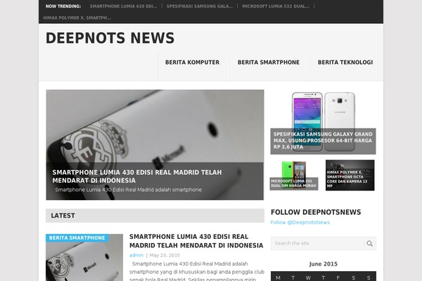 Encun theme site design template sample