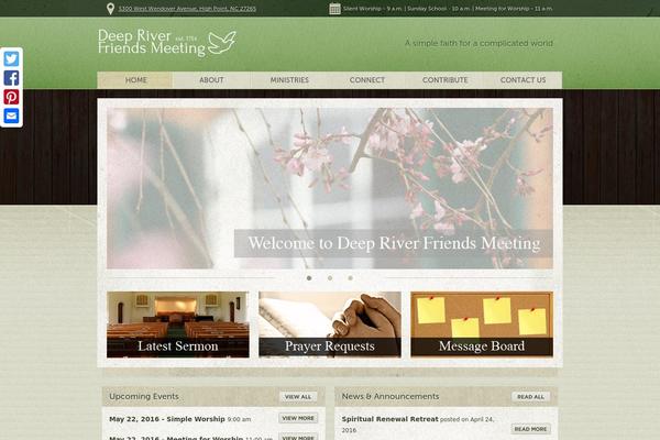 Moses theme site design template sample