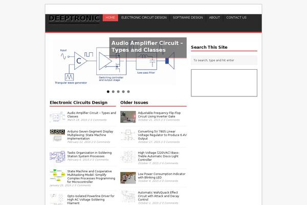 Leeway theme site design template sample