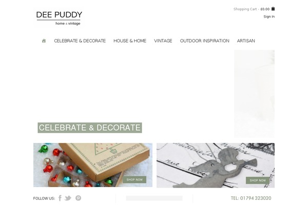 Blanco theme site design template sample