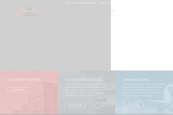 Site using Oceanthemes-twitter-feed plugin