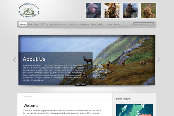 TheProfessional theme site design template sample