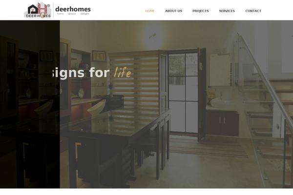 deerhomes.com site used Intervio-child