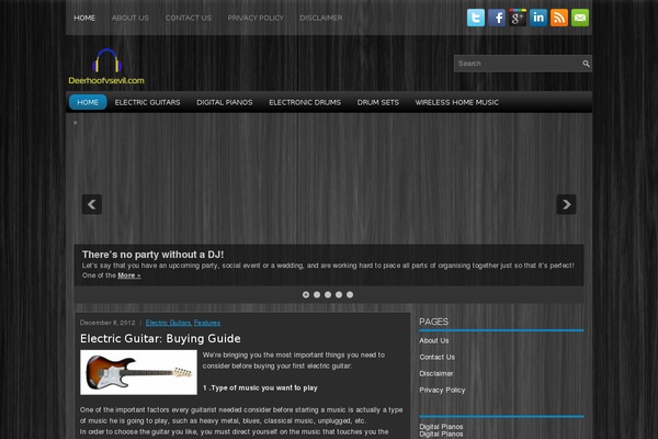 Cooperate theme site design template sample
