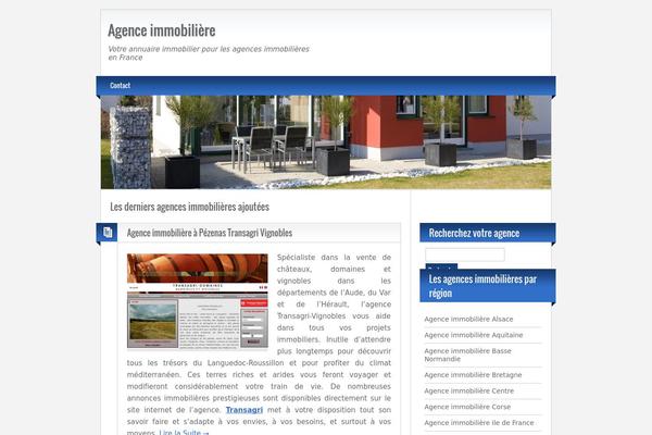 BlogoLife theme site design template sample