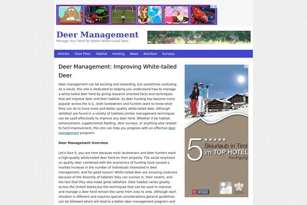 deermanagement.us site used Swift