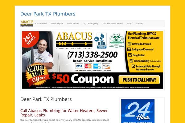 Bootville theme site design template sample