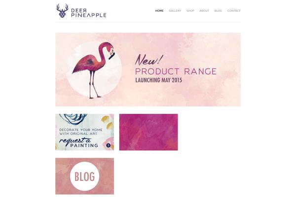 Cartel theme site design template sample