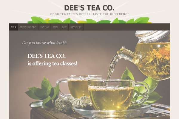 Natural theme site design template sample