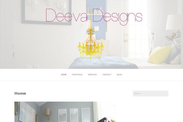 Gateway theme site design template sample