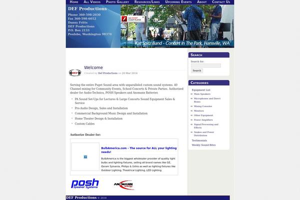 def-productions.com site used Bluespot-10