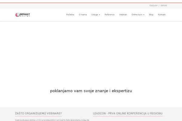 Nimva theme site design template sample