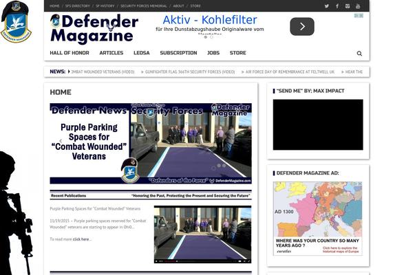 Realnews theme site design template sample