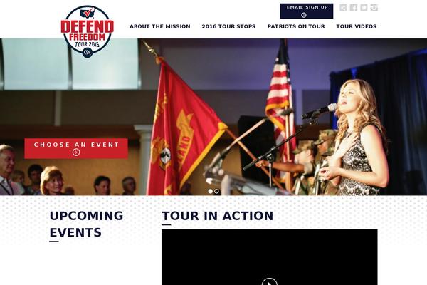 defendfreedomtour.com site used Dft-master