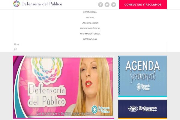 defensadelpublico.gob.ar site used Defensoria