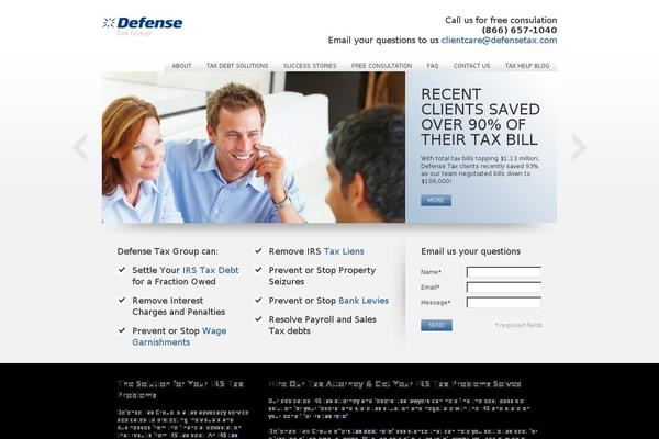 Consultax theme site design template sample