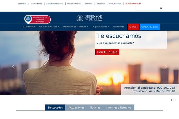 defensordelpueblo.es site used Ddp