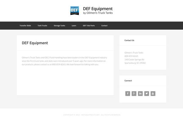 Enterprise Pro theme site design template sample