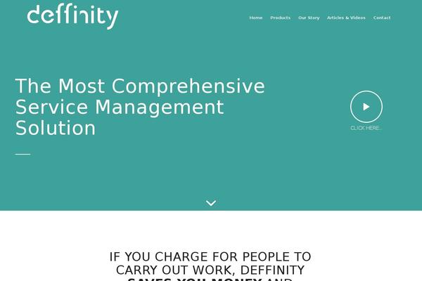 Enfold theme site design template sample