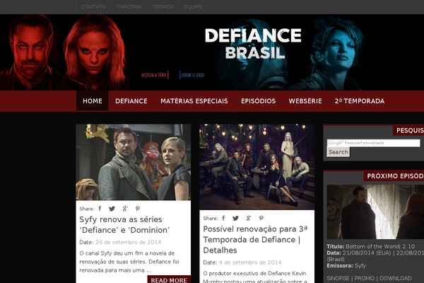 defiancebrasil.com site used Cape Town